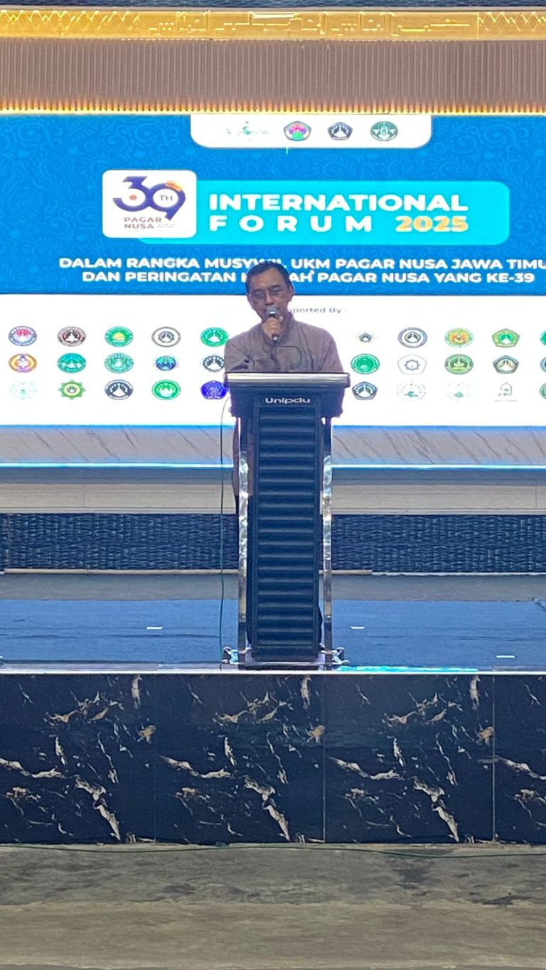 Rektor Unipdu Jombang Hadiri Pembukaan Forum Internasional dalam Musywil ke-IV UKM Pagar Nusa Jawa Timur