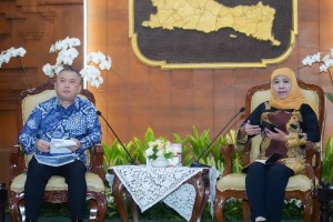 Bahas Angkutan Lebaran Bersama Menhub RI, Gubernur Khofifah Pastikan Jatim Siap Sinergi Wujudkan Kelancaran Arus Mudik 2025