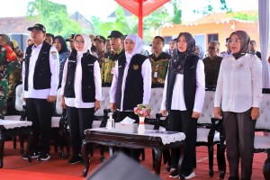 Resmikan DAM Boreng, Gubernur Khofifah: Upaya Pulihkan Produktivitas Pertanian, Wujudkan Ketahanan Pangan