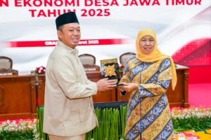 Rakor Penguatan Ekonomi bersama Menteri ATR/BPN, Gubernur Khofifah : Pemkab/ Pemkot Se Jatim Komitmen Tuntaskan RDTR untuk Peningkatan Investasi Jatim