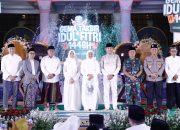 Gubernur Khofifah Bersama Ribuan Masyarakat Meriahkan Gema Takbir, Rayakan Idul Fitri Dalam Guyub Rukun dan Saling Menghormati