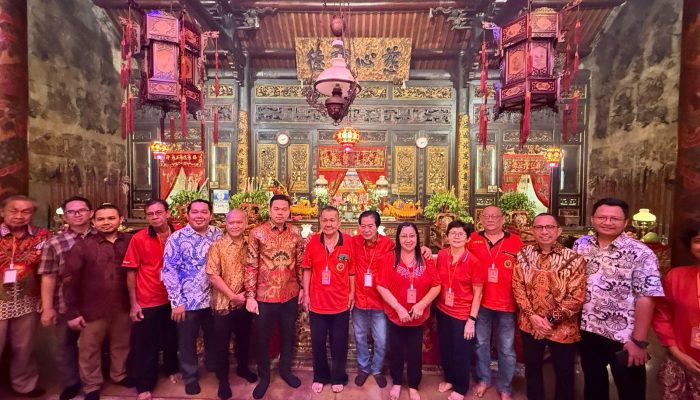 Dukung Pelestarian Sejarah dan Budaya, Kemenkum Hadiri Kirab Akbar Ritual Budaya dan Perayaan HUT YM Makco Thian Siang Sing Bo