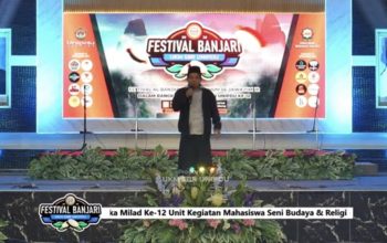 Festival Al Banjari Tingkat Umum Se-Jawa Timur Meriahkan Milad ke-12 UKM SBR Unipdu