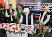 Resmikan Dua Tempat Pengolahan Sampah 3R di Lumajang, Gubernur Khofifah: Ubah Sampah Jadi Rupiah dan Berkah dengan Teknologi Sederhana