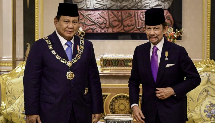 Presiden Prabowo Dianugerahi Bintang Kebesaran Tertinggi Brunei Darussalam