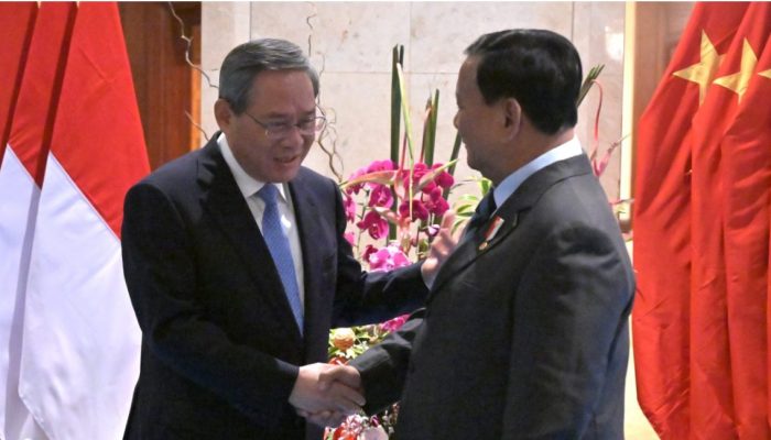 Presiden Prabowo Bersama Premier Li Qiang Hadiri Indonesia-China Business Reception 2025