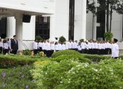 Perkuat Ideologi Bangsa, Kemensetneg Selenggarakan Upacara Peringatan Hari Lahir Pancasila 2025