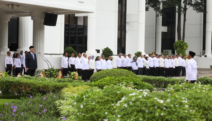 Perkuat Ideologi Bangsa, Kemensetneg Selenggarakan Upacara Peringatan Hari Lahir Pancasila 2025