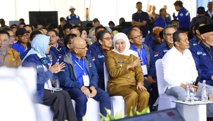 Presiden Prabowo Resmikan PLTP dan PLTS di 15 Provinsi secara Hybrid, Gubernur Khofifah Bersama Menteri ESDM Ikuti dari Bondowoso