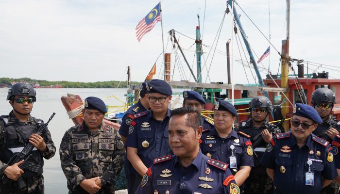 KKP Tangkap 2 Kapal Ikan Asal Malaysia di Selat Malaka