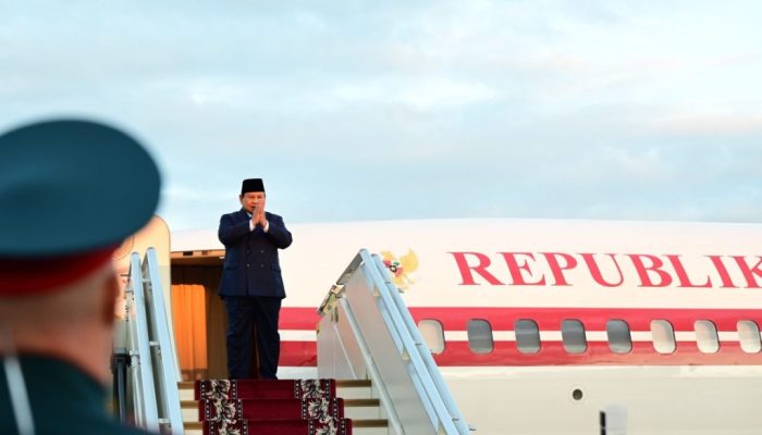 Tuntaskan Kunjungan Resmi di St. Petersburg, Presiden Prabowo Bertolak Kembali ke Tanah Air