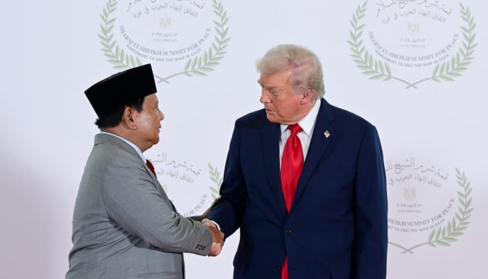 Trump Puji Prabowo: Indonesia Berperan Aktif Wujudkan Perdamaian di Gaza