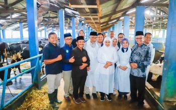 Gubernur Khofifah: Integrated Farming Kunci Kemandirian Susu dan Penguatan Ekonomi Peternak