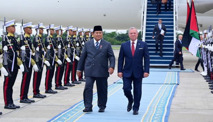 Presiden Prabowo Sambut Raja Yordania Abdullah II, Tanda Eratnya Hubungan Bilateral
