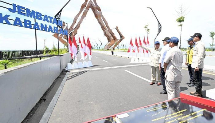 Jembatan Kabanaran Hadir, Presiden Prabowo Dorong Penataan Terintegrasi dan Penguatan UMKM