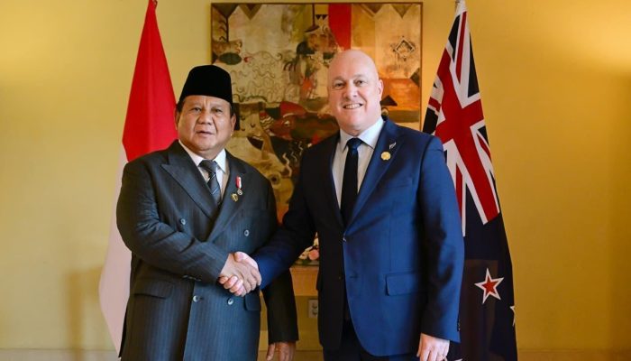 Presiden Prabowo dan PM Selandia Baru Bahas Penguatan Kemitraan Komprehensif di KTT APEC 2025