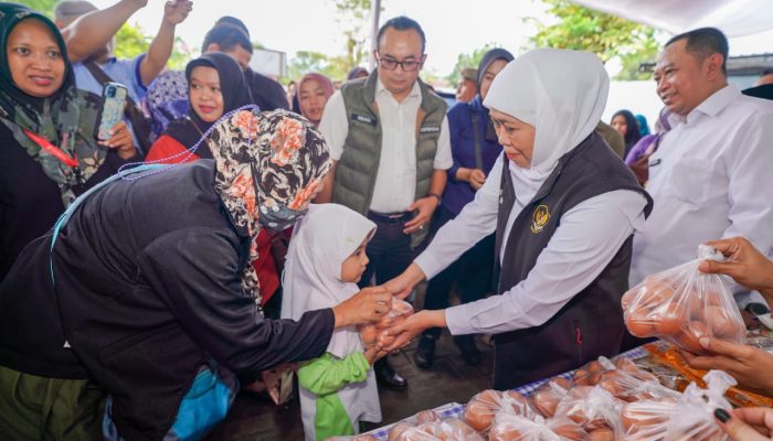Gubernur Khofifah Hadirkan Pasar Murah Berbasis Intervensi Harga, Bantu Stabilkan Harga Pangan di Bondowoso
