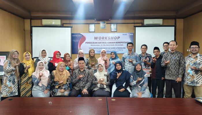 51 Dosen UNIPDU Ikuti Workshop Penulisan Artikel Ilmiah dan Pemanfaatan AI