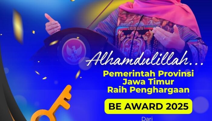 Gubernur Khofifah Nilai Be Award 2025 Bukti Kesiapan Jatim Hadapi Tantangan Siber dan Transformasi Pemerintahan Digital