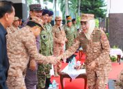 Gubernur Khofifah Tegaskan Bela Negara Fondasi Indonesia Maju, Tangguh dan Berdaulat pada Peringatan HBN ke-77