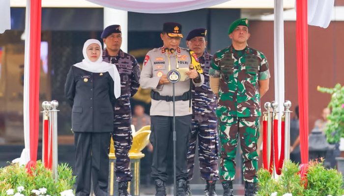 Gubernur Khofifah Pastikan Jatim Siap Amankan Nataru 2025–2026 melalui Sinergitas TNI, Polri dan Instansi Pendukung