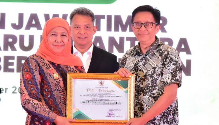 Jatim Jadi Percontohan Nasional, Gubernur Khofifah Dapat Apresiasi Kemenperin atas Kepemimpinan di Sektor Industri Hijau