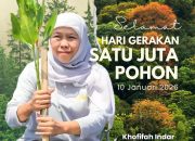 Gubernur Khofifah Ajak Jaga Alam dari Lereng Gunung hingga Pesisir Melalui Gerakan Satu Juta Pohon