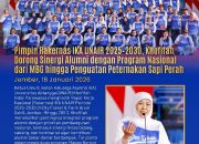 Khofifah Tanam Bibit Durian Kanyao dan Dorong Alumni UNAIR Bergerak Nyata untuk Rakyat