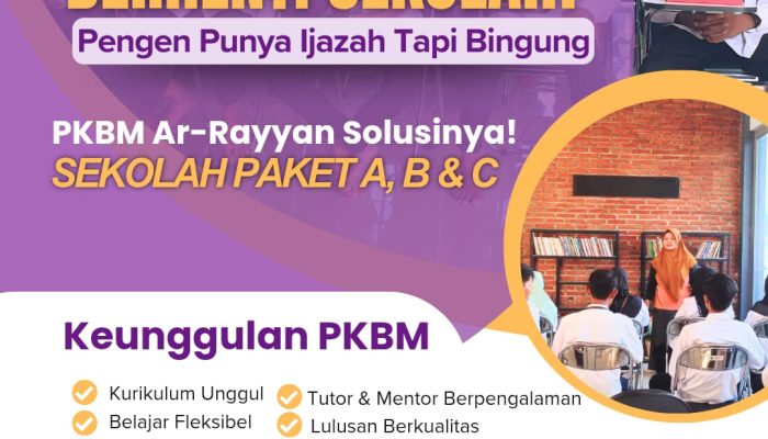 PKBM Ar-Rayyan Jombang, Jalan Baru Meraih Ijazah Paket A, B, dan C Secara Resmi