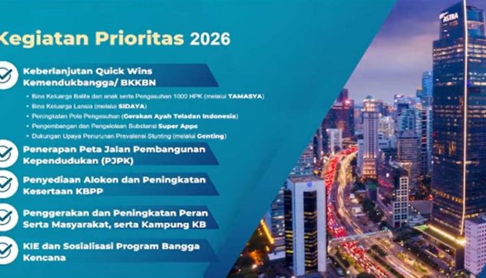 Program Kependudukan 2026 Fokus Perkuat SDM dan Pemerataan Pembangunan