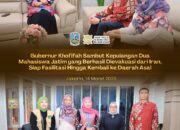 Gubernur Khofifah Pastikan Mahasiswa Jatim dari Iran Difasilitasi Pulang ke Daerah Asal