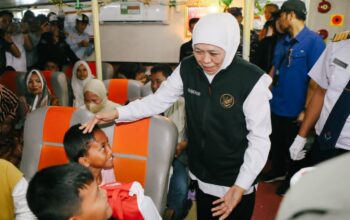 Gubernur Khofifah Resmikan Mudik Gratis Kapal Laut Rute Jangkar–Raas dan Jangkar–Sapudi untuk Warga Kepulauan