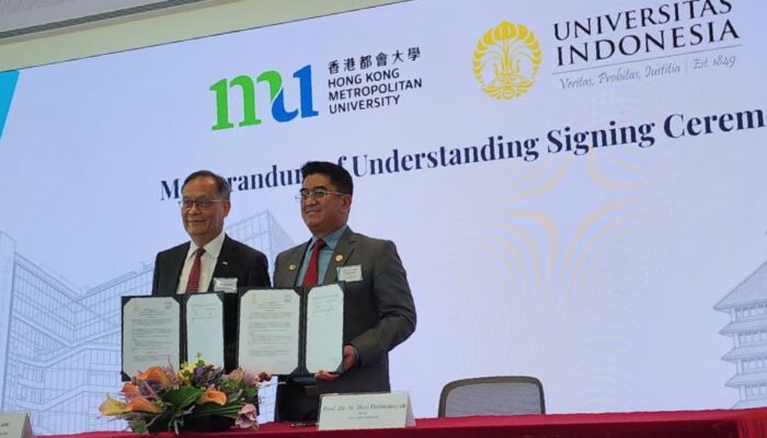 Universitas Indonesia Jalin MoU dengan HKMU untuk Kolaborasi Global