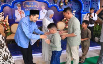 Gubernur Khofifah Gelar Riyayan di Grahadi, Ribuan Warga Padati Hari Pertama Lebaran