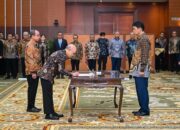 Menkeu Lantik Robert Marbun sebagai Sekjen Kementerian Keuangan