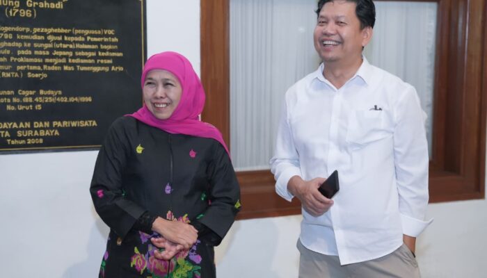 Gubernur Khofifah Terima Dirut Perhutani, Dorong Pengelolaan Hutan Berkelanjutan Berbasis Ekologi dan Kesejahteraan Masyarakat