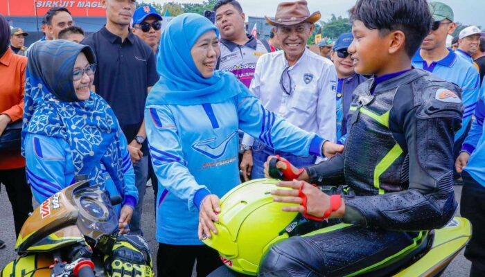 Gubernur Khofifah Resmikan Sirkuit Suryo Magetan dan Buka Jatim Racing Series 2026, Targetkan Lahir Pembalap Nasional hingga Internasional