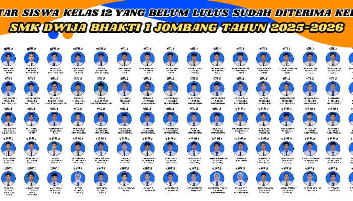 SMK Dwija Bhakti 1 Jombang: Siswa Bekerja Sebelum Lulus, Bagaimana Bisa?