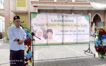 DMI Jawa Timur Resmikan “Masjid Ramah Pemudik” di Masjid Besar Diwek Jombang