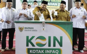 Sinergi Sosial Jombang: Santunan 1.000 Anak Yatim dan Peluncuran Gerakan Berinfaq