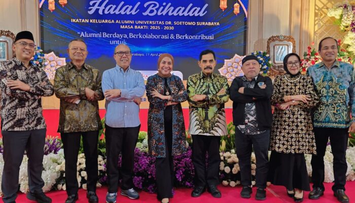Halal Bi Halal IKA Unitomo Sukses Digelar, Pererat Sinergi dan Kolaborasi Alumni Untuk Kemajuan Bangsa