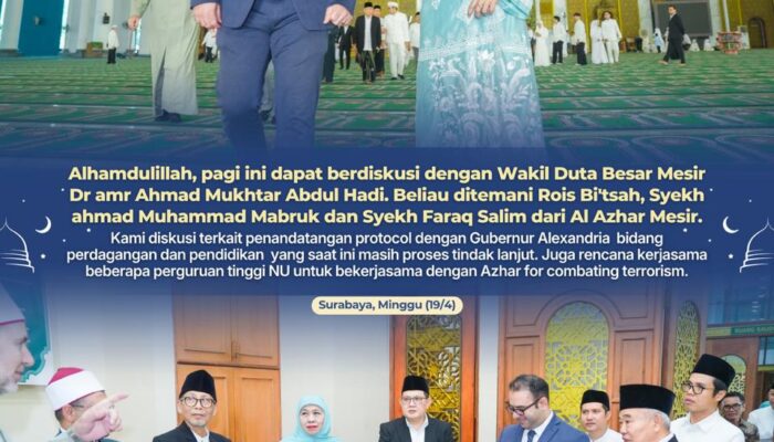 Gubernur Khofifah Ungkap Potensi Besar Jatim–Alexandria, dari Perdagangan Kopi hingga Pengembangan SDM