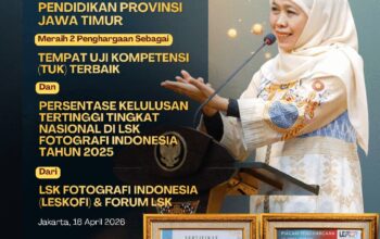 Gubernur Khofifah: UPT PTKK Jawa Timur Sabet Dua Penghargaan Nasional, Perkuat SDM Vokasi Berdaya Saing Global