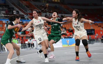 Kalahkan Makau, Timnas Basket 3×3 Putri Indonesia Melaju ke Fase 16 Besar Asian Beach Games 2026