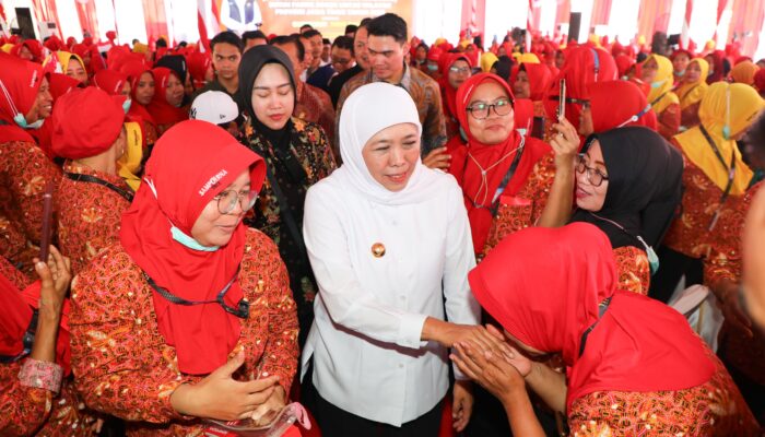 Gubernur Khofifah Optimistis Kolaborasi Industri dan Pekerja Dorong Ekonomi Inklusif