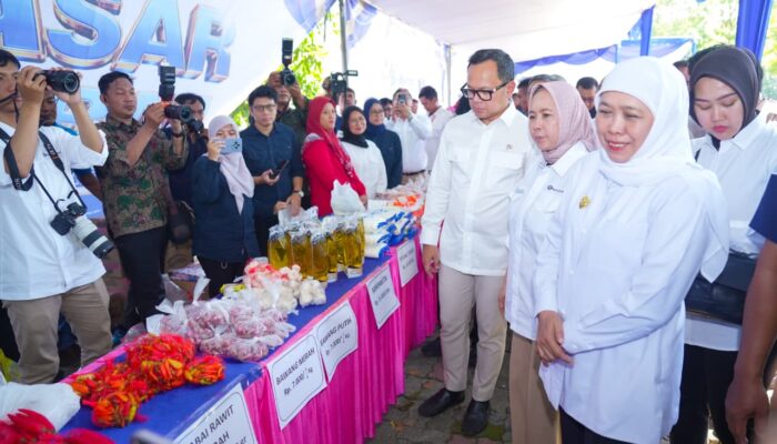 Gubernur Khofifah Bersama Kemendagri dan BI Perkuat Langkah Strategis Stabilitas Pangan Jawa