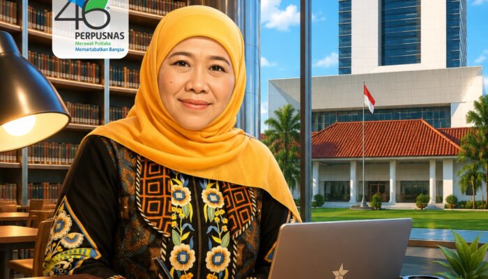 Gubernur Khofifah Ajak Generasi Muda Dekat dengan Buku Lewat Literasi Kreatif dan Menyenangkan