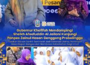 Bersama Gubernur Khofifah, Sheikh Afeefuddin Doakan Santri Ponpes Genggong Menjadi Pembawa Keberkahan bagi Umat dan Indonesia