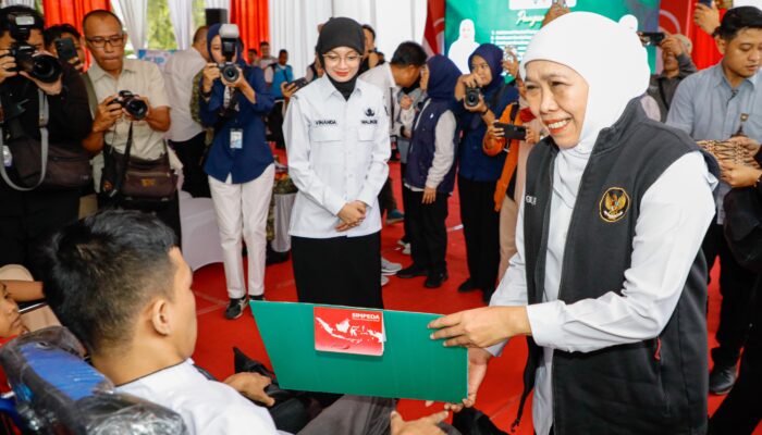 Penyaluran Bansos di Kota Kediri Jadi Wujud Komitmen Gubernur Khofifah Hadirkan Kesejahteraan yang Inklusif dan Berkeadilan