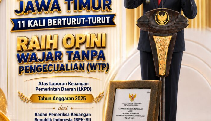 Gubernur Khofifah Tegaskan Opini WTP Harus Berdampak pada Peningkatan Pelayanan dan Kesejahteraan Masyarakat